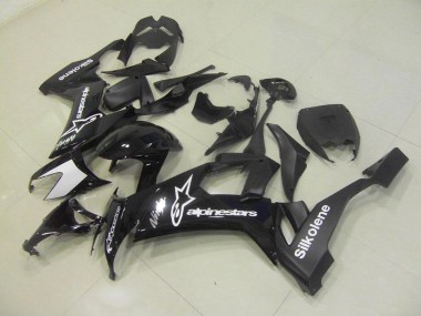Carénage Kawasaki ZX10R 08-10 - Noir Silkolene