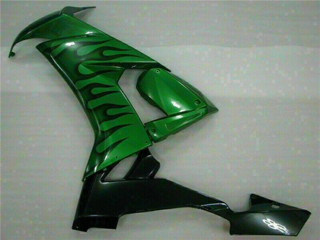Carénage Kawasaki ZX10R 08-10 - Vert Flamme Carénage Kawasaki ZX10R 08-10 - Vert Flamme