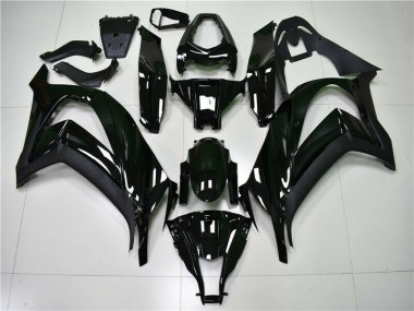 Carénage Kawasaki ZX10R 11-15 - Noir Brillant
