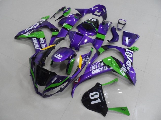 Carénage Kawasaki ZX10R 11-15 - Violet Eva Carénage Kawasaki ZX10R 11-15 - Violet Eva