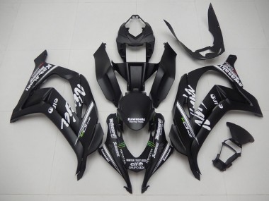Carénage Kawasaki ZX10R 16-19 - Noir Courses Ninja