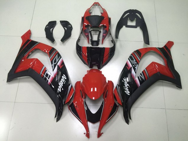 Carénage Kawasaki ZX10R 16-19 - Noir Rouge Ninja Carénage Kawasaki ZX10R 16-19 - Noir Rouge Ninja