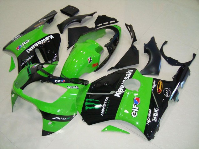 Carénage Kawasaki ZX12R 00-01 - Vert Monster Carénage Kawasaki ZX12R 00-01 - Vert Monster