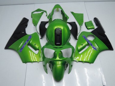 Carénage Kawasaki ZX12R 00-01 - Vert et Noir