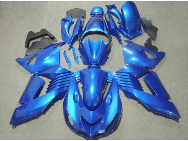 Carénage Kawasaki ZX14R ZZR 1400 06-11 - Bleu