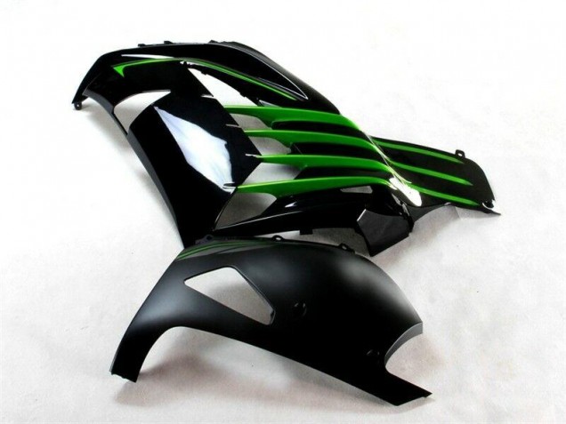 Carénage Kawasaki ZX14R ZZR 1400 12-21 - Noir Vert Carénage Kawasaki ZX14R ZZR 1400 12-21 - Noir Vert