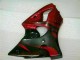 Carénage Kawasaki ZX6R 00-02 - Rouge Noir