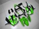 Carénage Kawasaki ZX6R 00-02 - Vert Blanc Noir Carénage Kawasaki ZX6R 00-02 - Vert Blanc Noir