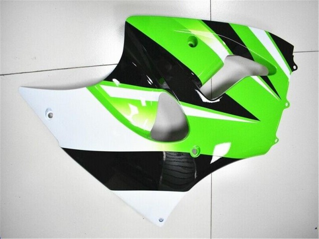 Carénage Kawasaki ZX6R 00-02 - Vert Blanc Noir Carénage Kawasaki ZX6R 00-02 - Vert Blanc Noir