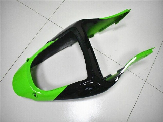 Carénage Kawasaki ZX6R 00-02 - Vert Blanc Noir Carénage Kawasaki ZX6R 00-02 - Vert Blanc Noir