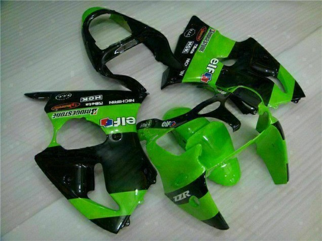 Carénage Kawasaki ZX6R 00-02 - Vert