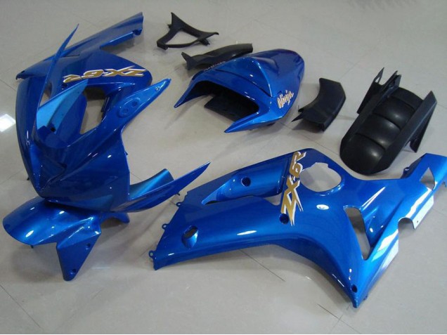 Carénage Kawasaki ZX6R 03-04 - Light Bleu Carénage Kawasaki ZX6R 03-04 - Light Bleu