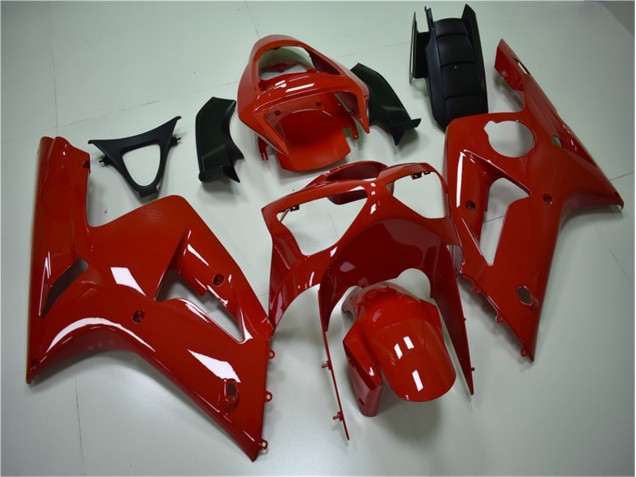 Carénage Kawasaki ZX6R 03-04 - Rouge