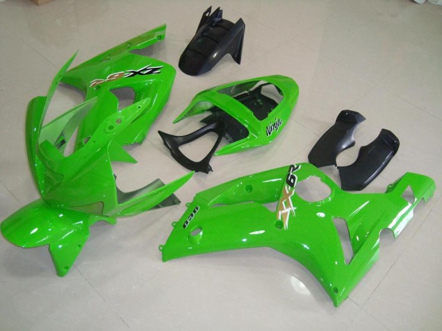 Carénage Kawasaki ZX6R 03-04 - Vert Carénage Kawasaki ZX6R 03-04 - Vert