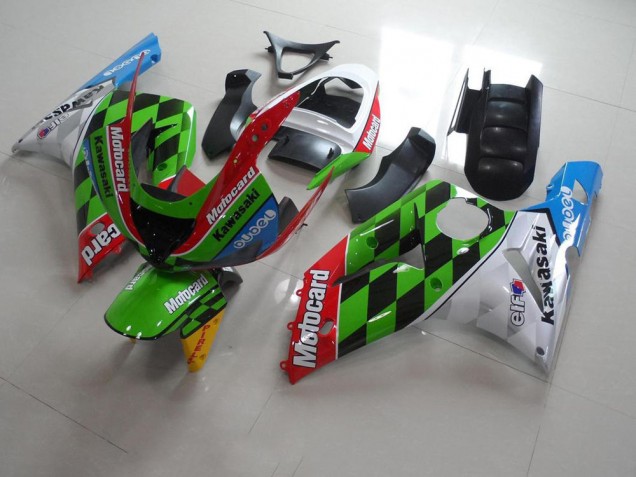 Carénage Kawasaki ZX6R 03-04 - card Carénage Kawasaki ZX6R 03-04 - card