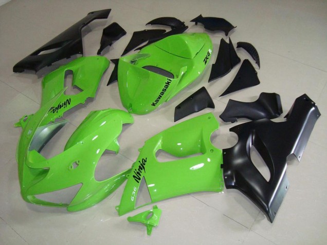 Carénage Kawasaki ZX6R 05-06 - Lime Vert Carénage Kawasaki ZX6R 05-06 - Lime Vert