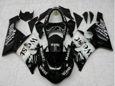 Carénage Kawasaki ZX6R 05-06 - Noir