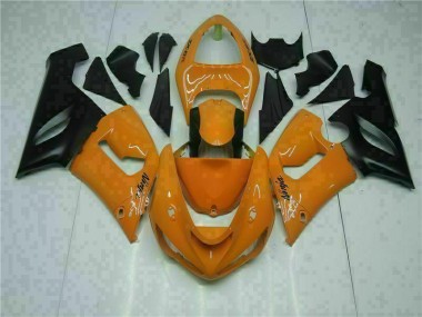 Carénage Kawasaki ZX6R 05-06 - Orange