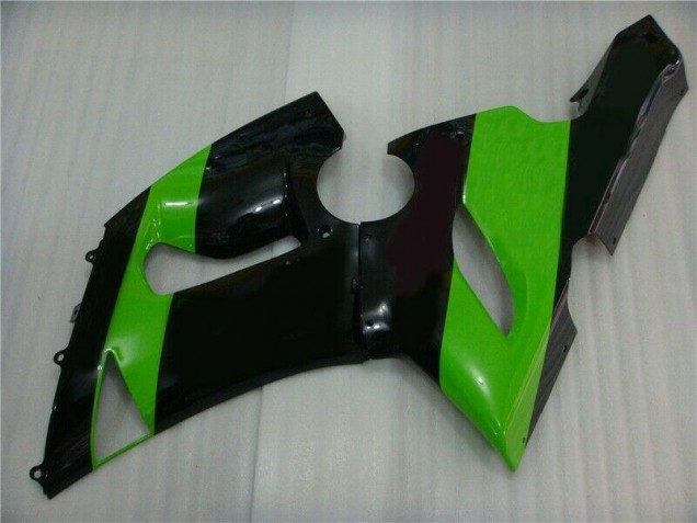 Carénage Kawasaki ZX6R 05-06 - Vert Noir Carénage Kawasaki ZX6R 05-06 - Vert Noir