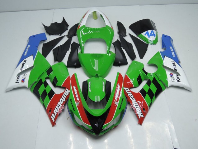 Carénage Kawasaki ZX6R 05-06 - card Carénage Kawasaki ZX6R 05-06 - card