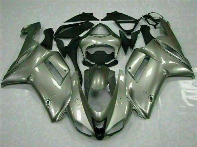 Carénage Kawasaki ZX6R 07-08 - Argent Carénage Kawasaki ZX6R 07-08 - Argent