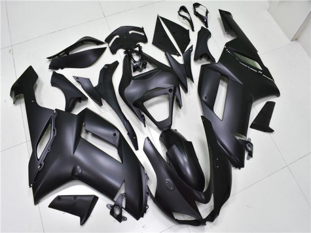 Carénage Kawasaki ZX6R 07-08 - Noir Mat Carénage Kawasaki ZX6R 07-08 - Noir Mat