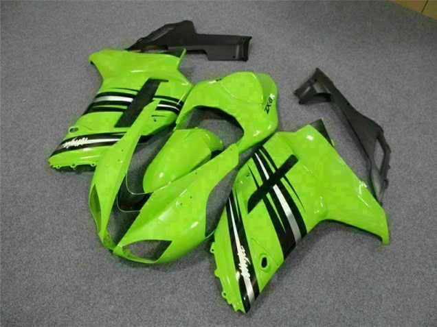 Carénage Kawasaki ZX6R 07-08 - Vert Noir Carénage Kawasaki ZX6R 07-08 - Vert Noir