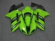 Carénage Kawasaki ZX6R 07-08 - Vert Noir Carénage Kawasaki ZX6R 07-08 - Vert Noir