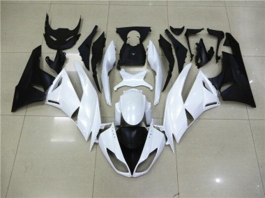 Carénage Kawasaki ZX6R 09-12 - Blanc