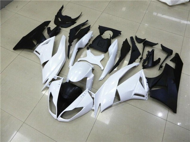 Carénage Kawasaki ZX6R 09-12 - Blanc Carénage Kawasaki ZX6R 09-12 - Blanc