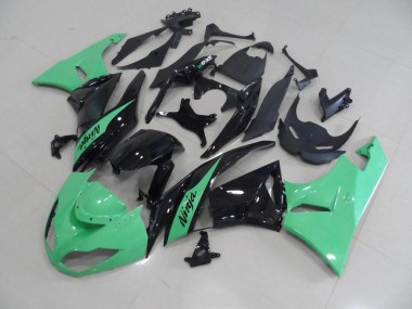 Carénage Kawasaki ZX6R 09-12 - Metallic Vert