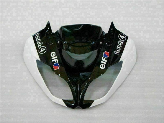 Carénage Kawasaki ZX6R 09-12 - Noir Blanc 3M Touch4 Carénage Kawasaki ZX6R 09-12 - Noir Blanc 3M Touch4