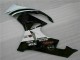 Carénage Kawasaki ZX6R 09-12 - Noir Blanc 3M Touch4 Carénage Kawasaki ZX6R 09-12 - Noir Blanc 3M Touch4