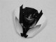 Carénage Kawasaki ZX6R 09-12 - Noir Blanc Carénage Kawasaki ZX6R 09-12 - Noir Blanc