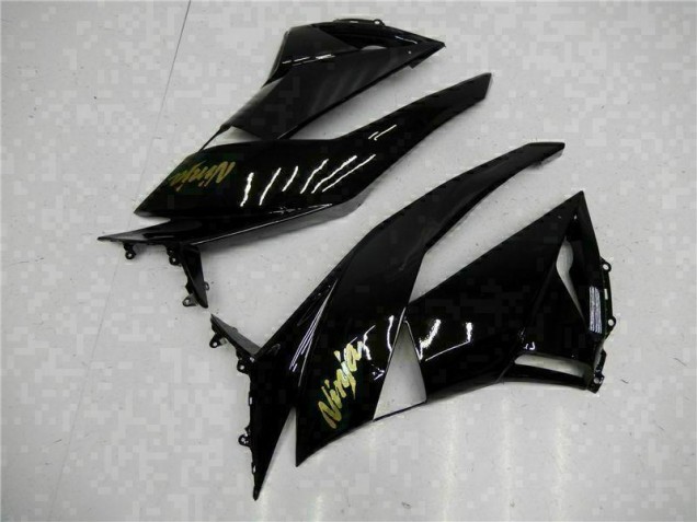 Carénage Kawasaki ZX6R 09-12 - Noir Or Ninja Carénage Kawasaki ZX6R 09-12 - Noir Or Ninja