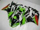 Carénage Kawasaki ZX6R 09-12 - Noir Vert Rouge Carénage Kawasaki ZX6R 09-12 - Noir Vert Rouge