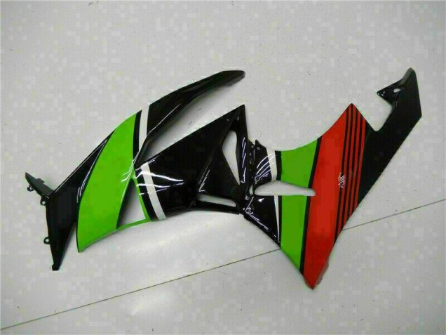 Carénage Kawasaki ZX6R 09-12 - Noir Vert Rouge Carénage Kawasaki ZX6R 09-12 - Noir Vert Rouge