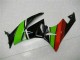 Carénage Kawasaki ZX6R 09-12 - Noir Vert Rouge Carénage Kawasaki ZX6R 09-12 - Noir Vert Rouge