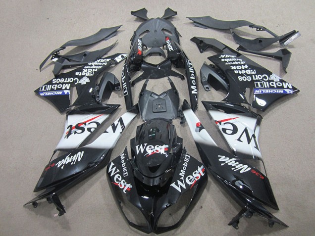 Carénage Kawasaki ZX6R 09-12 - Noir West Carénage Kawasaki ZX6R 09-12 - Noir West