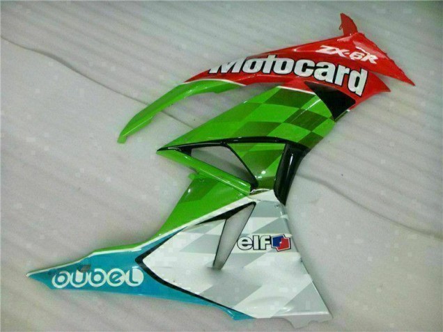 Carénage Kawasaki ZX6R 09-12 - Rouge Vert card Carénage Kawasaki ZX6R 09-12 - Rouge Vert card
