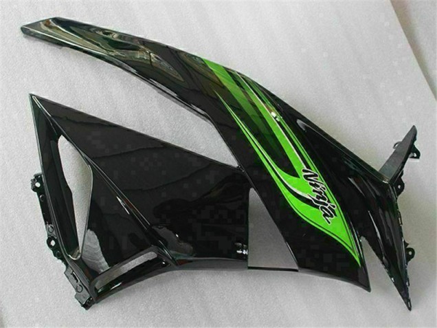 Carénage Kawasaki ZX6R 09-12 - Vert Noir Carénage Kawasaki ZX6R 09-12 - Vert Noir