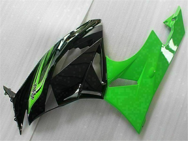 Carénage Kawasaki ZX6R 09-12 - Vert Noir Carénage Kawasaki ZX6R 09-12 - Vert Noir