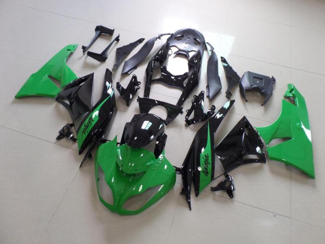 Carénage Kawasaki ZX6R 09-12 - Vert et Noir Carénage Kawasaki ZX6R 09-12 - Vert et Noir