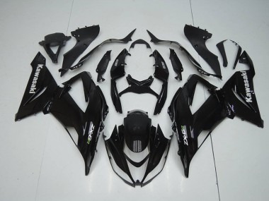Carénage Kawasaki ZX6R 13-18 - Gloss Noir