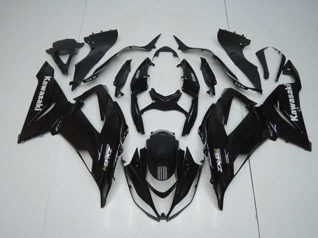 Carénage Kawasaki ZX6R 13-18 - Gloss Noir Carénage Kawasaki ZX6R 13-18 - Gloss Noir