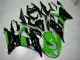 Carénage Kawasaki ZX6R 13-18 - Noir Vert Carénage Kawasaki ZX6R 13-18 - Noir Vert