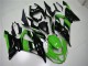 Carénage Kawasaki ZX6R 13-18 - Vert Noir Carénage Kawasaki ZX6R 13-18 - Vert Noir