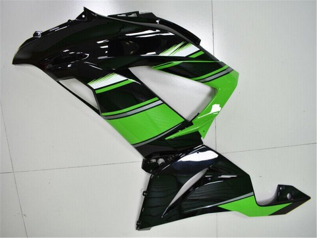 Carénage Kawasaki ZX6R 13-18 - Vert Noir Carénage Kawasaki ZX6R 13-18 - Vert Noir