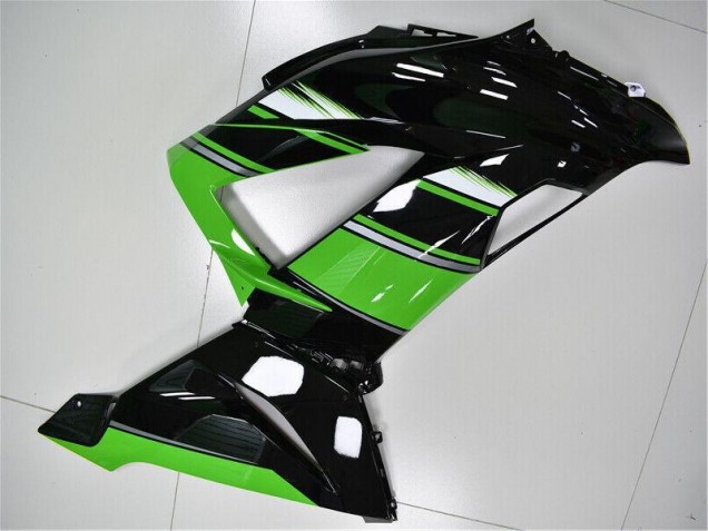 Carénage Kawasaki ZX6R 13-18 - Vert Noir Carénage Kawasaki ZX6R 13-18 - Vert Noir