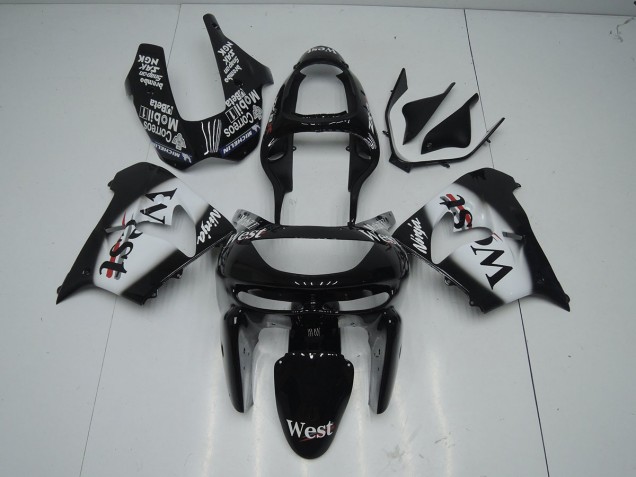 Carénage Kawasaki ZX9R 98-99 - Noir West Carénage Kawasaki ZX9R 98-99 - Noir West